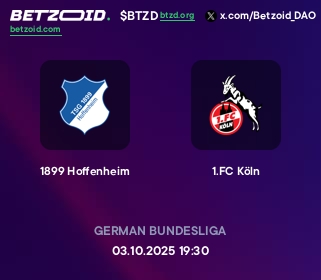 1899 Hoffenheim - 1.FC Köln