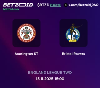 Accrington ST - Bristol Rovers