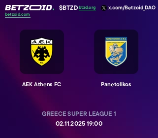 AEK Athens FC - Panetolikos AEK Athens FC - Panetolikos