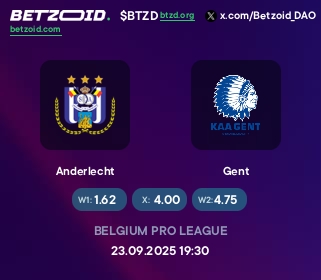 Anderlecht - Gent Anderlecht - Gent