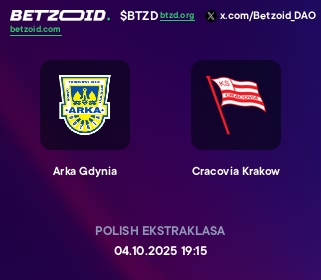 Arka Gdynia - Cracovia Krakow