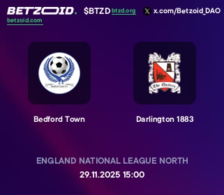 Bedford Town - Darlington 1883