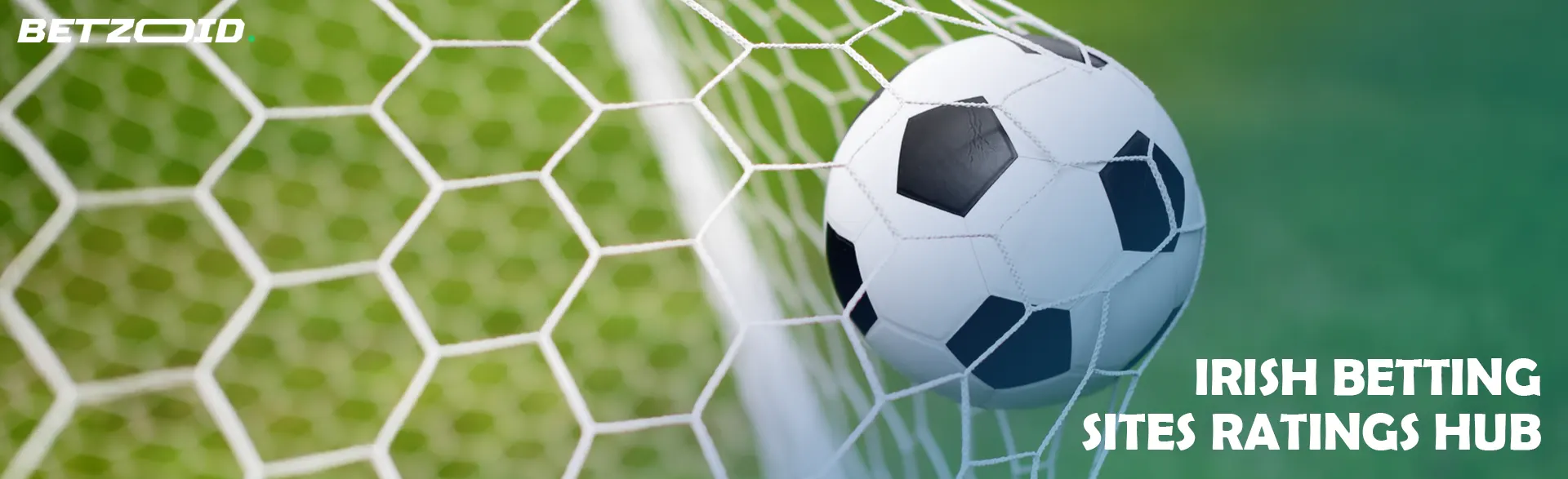 Soccer ball in the goal net.