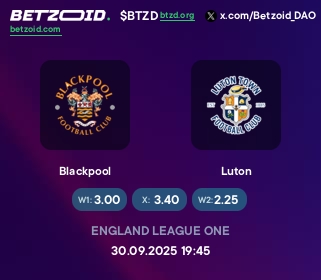 Blackpool - Luton