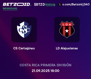 CS Cartagines - LD Alajuelense CS Cartagines - LD Alajuelense