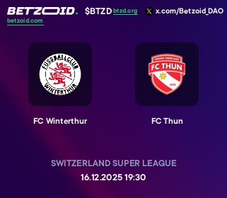 FC Winterthur - FC Thun FC Winterthur - FC Thun