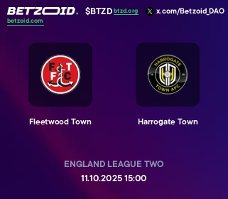 Fleetwood Town - Harrogate Town