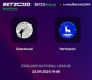 Gateshead - Hartlepool