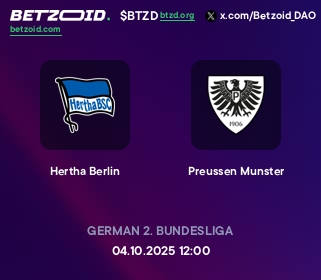 Hertha Berlin - Preussen Munster Hertha Berlin - Preussen Munster