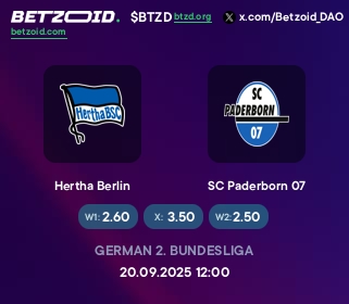 Hertha Berlin - SC Paderborn 07 Hertha Berlin - SC Paderborn 07
