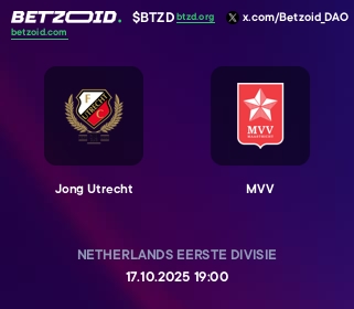 Jong Utrecht - MVV Jong Utrecht - MVV