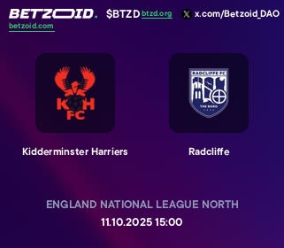Kidderminster Harriers - Radcliffe