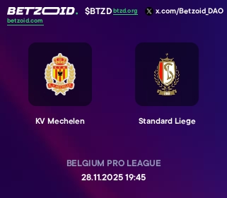 KV Mechelen - Standard Liege KV Mechelen - Standard Liege