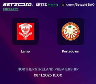 Larne - Portadown Larne - Portadown