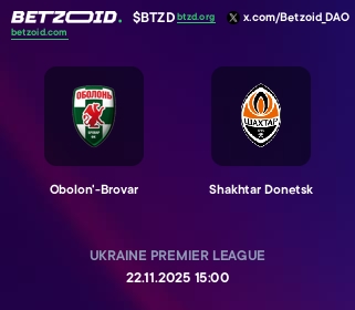 Obolon'-Brovar - Shakhtar Donetsk Obolon'-Brovar - Shakhtar Donetsk