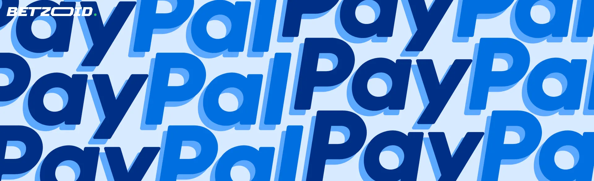 ブルーを基調とした PayPal のロゴ。