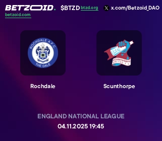 Rochdale - Scunthorpe