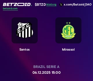 Santos - Mirassol Santos - Mirassol