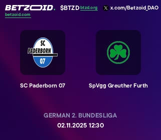 SC Paderborn 07 - SpVgg Greuther Furth SC Paderborn 07 - SpVgg Greuther Furth