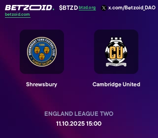Shrewsbury - Cambridge United