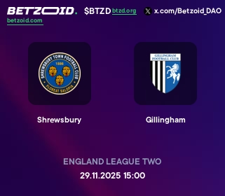 Shrewsbury - Gillingham