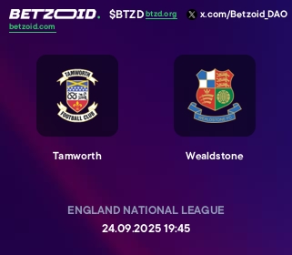 Tamworth - Wealdstone