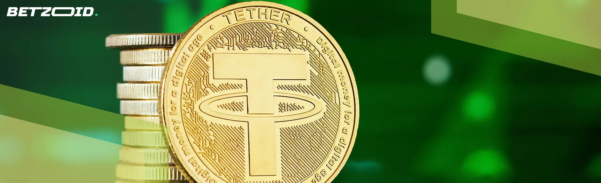 Κέρματα κρυπτονομισμάτων Tether.