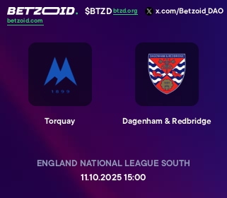 Torquay - Dagenham & Redbridge Torquay - Dagenham & Redbridge