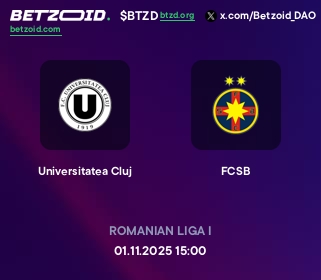 Universitatea Cluj - FCSB Universitatea Cluj - FCSB