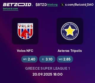 Volos NFC - Asteras Tripolis Volos NFC - Asteras Tripolis