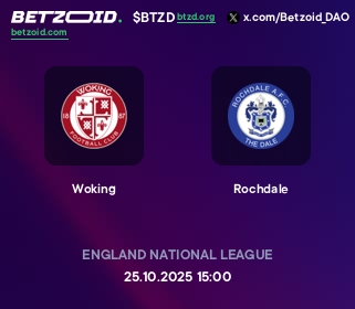 Woking - Rochdale